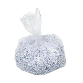 Bolsas de plástico para residuos de papel Rexel para destructoras de oficina grande, capacidad 175L (paquete de 20)