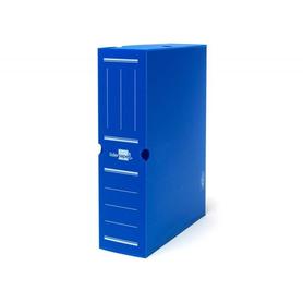 DF14 - Caja archivo definitivo plastico liderpapel azul tamaño 387x275x105 mm