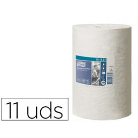 Papel secamanos tork secado extra ancho 215 mm largo 74,9 mt 2 capas para dispensador m1 paquete de 11 unidades