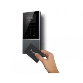 Controlador de presencia safescan timemoto tm-616 con codigo pin o tarjeta rfid hasta 200 usuarios