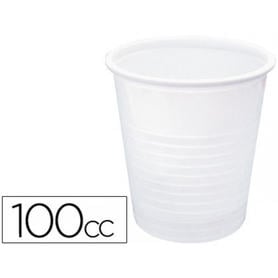 Vaso de plastico blanco 100 cc paquete de 100 unidades