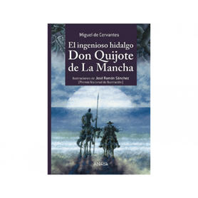 Libro anaya el ingenioso hidalgo don quijote tapa cartone 1392 paginas 250x170 mm