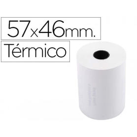 Rollo sumadora exacompta termico 57 mm x 46 mm 55 g/m2 sin bisfenol a