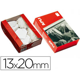 Etiquetas colgantes 387 13 x 20 mm -caja de 1000
