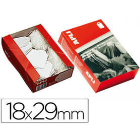 Etiquetas colgantes 389 18 x 29 mm -caja de 1000