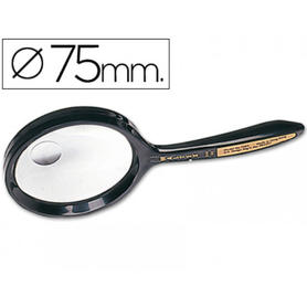 Lupa cristal bifocal 7507 75 mm. -mango curvo