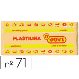 Plastilina jovi 71 carne -unidad -tamaño mediano