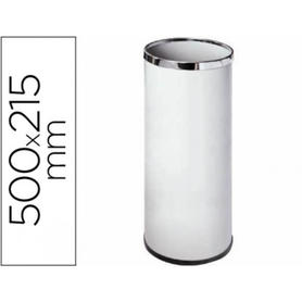 Paraguero metalico 301 blanco medida 50x21.5 -aros cromo
