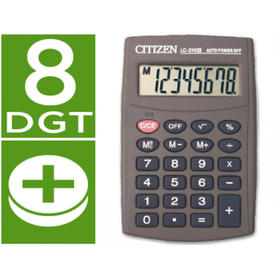 Calculadora citizen bolsillo lc-210 ii 8 digitos