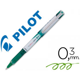 Rotulador pilot roller v-ball grip verde 05 mm