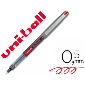 Rotulador uni-ball lub187 rojo punta de aguja tinta liquida