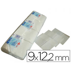 Servilleta mini servis blanca 9x122 cms paquete de 400 1 capa