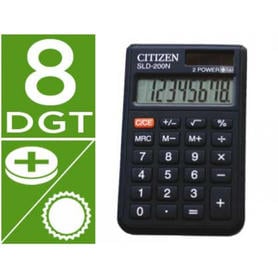 Calculadora citizen bolsillo sld-200n 8 digitos