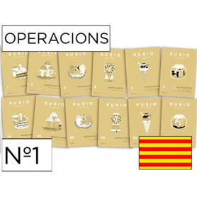 Cuaderno rubio operacions nº 1 catalan