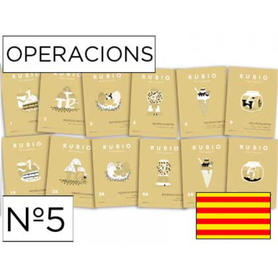 Cuaderno rubio operacions nº5 catalan