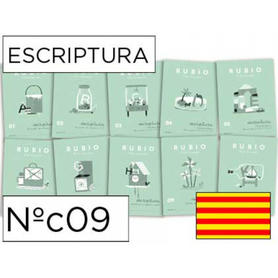 Cuaderno rubio escriptura nºc09 catalan