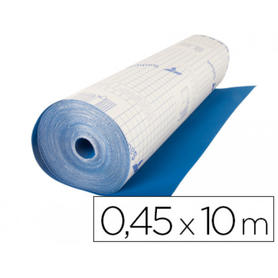 Rollo adhesivo especial ante color azul rollo de 10 mt