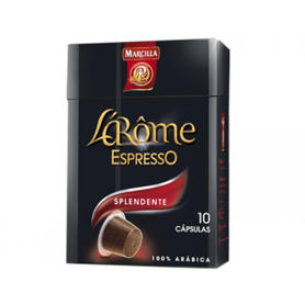 Cafe marcilla l arome espresso splendente fuerza 7 caja de 10 unidades compatiblecon nesspreso