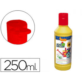 Pintura multiuso jovi jovidecor 250 ml amarillo