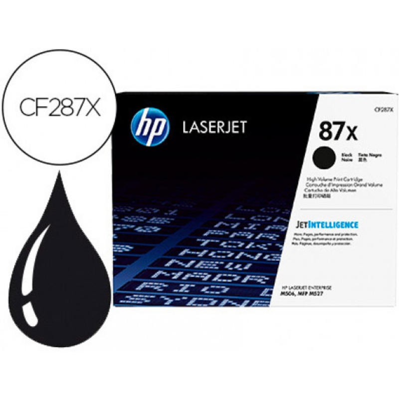 Compra Toner hp laserjet pro entreprise m506 / mfp m527 / m501 negro 18000  paginas