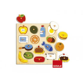 Puzzle goula madera in & out 14 piezas