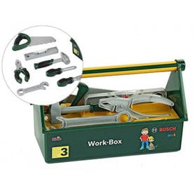 Caja de herramientas theo klein bosch con accesorios 30,3x14x17,2 cm