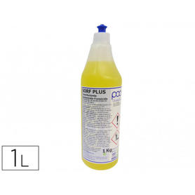 Limpiador higienizante desodorizante desinfectante sorf plusamarillo rtu botella 1 litro