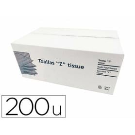 Toalla de papel secamanos dahi z ecopasta 2 capas caja con 20 paquete de 200 unidades