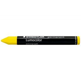 Minas staedtler para marcar amarillo lumocolor permanente omnigraph 236 caja de 12 unidades