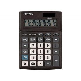 Calculadora citizen sobremesa business line eco eficiente solar y pilas 12 digitos 136x100x32 mm