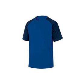 Camiseta de algodon deltaplus color azul talla s