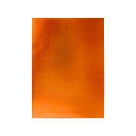 GE87 - Goma eva liderpapel 50x70 cm espesor 2 mm metalizada naranja