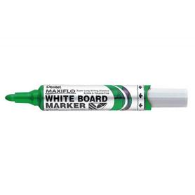 Rotulador maxiflo pentel para pizarra blanca color verde