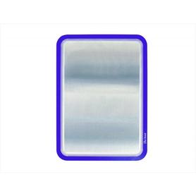 Marco porta anuncios tarifold magneto din a4 dorso adhesivo removible color azul pack de 2 unidades