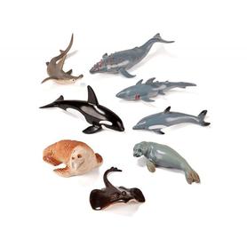 Juego miniland animales marinos 8 figuras