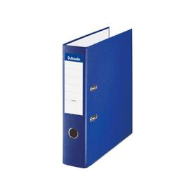 42303 - Archivador de palanca Esselte de 75 mm de lomo tamaño folio cartón forrado de color azul con rado