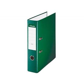 42302 - Archivador de palanca Esselte de 75 mm de lomo tamaño folio cartón forrado de color verde con rado