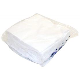 Servilleta de papel 40x40cm blanca dos capas paquete de 50