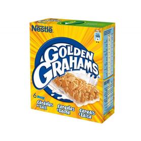 Barrita de cereales golden grahams paquete de 6 unidades