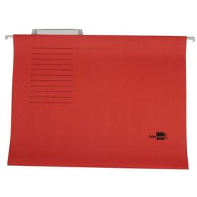 SF06 - Carpeta colgantes Liderpapel din a4 de cartón de color rojo