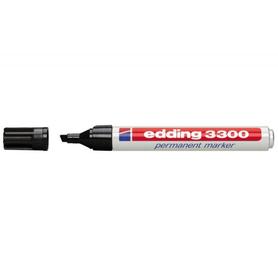 Rotulador edding marcador 3300 n.1 negro - punta biselada recargable