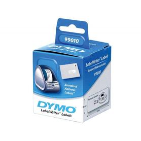 Etiqueta adhesiva dymo 99010 -tamaño 89x28 mm para impresora 400 130 etiquetas uso direcciones caja de 2