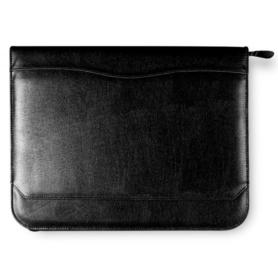 Carpeta portafolios 80-848 negra 260x355 mm cremallera 4 anillas 40 mm calculadora con bolsa para movil