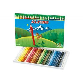 Lapices de colores alpino 659 30 colores -caja de carton