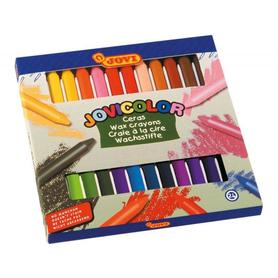 Lapices cera jovicolor -caja de 24 colores