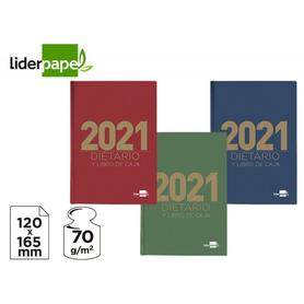 157604 - Dietario liderpapel 12x16,5 cm 2021 octavo papel 70 gr