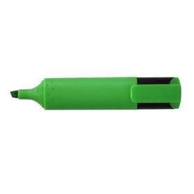 Rotulador greening fluorescente punta biselada verde