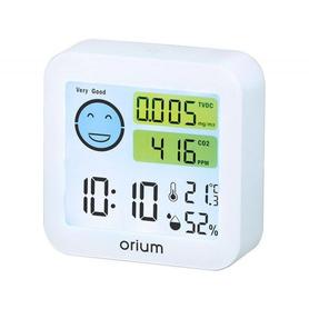 Medidor de aire orium quaelis 20 medidor de c02 y cov superficie 30 m2 pantalla lcd color blanco 64x56 mm