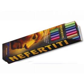 Papel kraft nefertitis 1x3 mt expositor 24 rollos colores surtidos