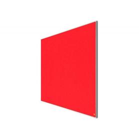 Tablero de anuncios nobo impression pro fieltro rojo formato panoramico 55/ 1220x690 mm
